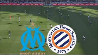 Montpellier HSC 05 Olympique Marseille Résumé du match  Ligue 1 20242025 [upl. by Anawqahs82]