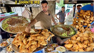 25 Rs Record Tod Nashta  Pani Wale Chole Bhature  Street Food India [upl. by Brod]