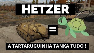 Guia definitivo de como NÃO jogar de HETZER  War Thunder [upl. by Ailam406]