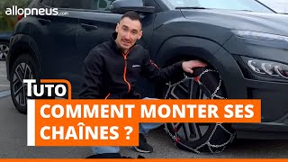 Tutoriel  Comment mettre des chaines neige facilement [upl. by Rizzi965]