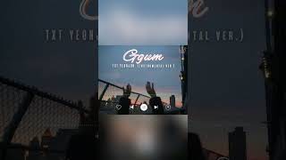 GGUM  TXT YEONJUN 연준 Instrumental 연준​ YEONJUN​ GGUM TOMORROWXTOGETHER​ TXT​ 투모로우바이투게더​ [upl. by Yeltneb127]