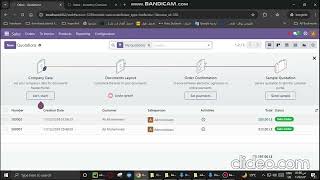 Odoo tutorial purchase sales  POS and inventory ERB [upl. by Durtschi65]