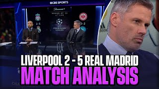 Liverpool 25 Real Madrid Complete UCL Round of 16 analysis amp reaction  UCL on CBS Sports [upl. by Gnuhn]