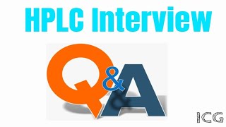 HPLC Interview Basic QampA ׀ Quality Control Interview Preparation [upl. by Alisen490]