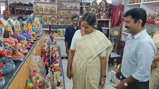 Poompuhar Kolu Exhibition Inauguration l Salem [upl. by Hokanson723]