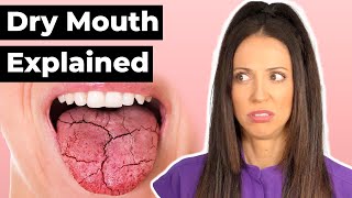 How To Get Rid Of DRY MOUTH For GOOD  Dental Hygienist Explains Dry Mouth [upl. by Siuqcram]