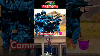 Marcos commando🔥😈indianarmy marcos commando shorts viralvideo trending youtubeshorts [upl. by Chaudoin288]