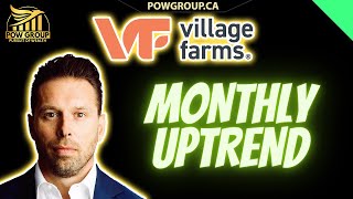 Village Farms Confirms Monthly Uptrend VFF Technical Analysis APRIL 1ST 2024 [upl. by Nerfe]