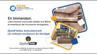 Djoloff Relax Ameublement Les artisans modernes du Sénégal Plonger dans un univers de mobilier [upl. by Ttebroc]