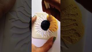 Stencil painting satisfying art 1 art painting stencil satisfyingart shorts ytviral [upl. by Bronson]