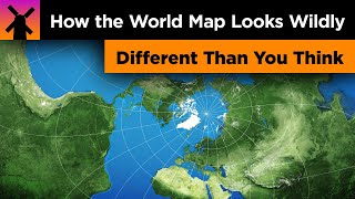 How the World Map Looks Wildly Different Than You Think [upl. by Lorelie]