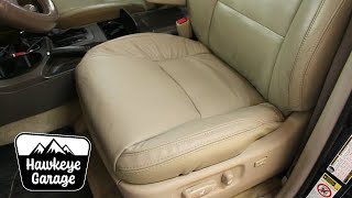 GX470 Leather Seat Cover Replacement and Issues [upl. by Gayla]