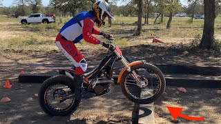 FIRST TIME RIDING TRIALS BIKES [upl. by Plume]