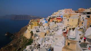 Santorini Greece Port Overview  Europe Cruise  Princess Cruises [upl. by Annawaj]