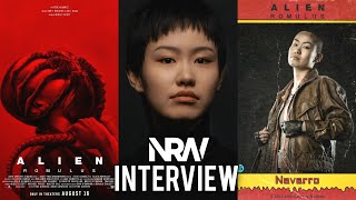 Actor Aileen Wu AKA Navarro talks ALIEN ROMULUS with Kuya P for NRW A NRW Interview [upl. by Ebbarta]