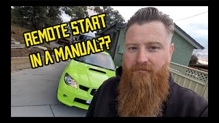 Remote Starter with a Manual Transmission Let me show you how [upl. by Rehpinnej]