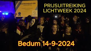 Bedum PRIJSUITREIKING LICHTWEEK 149 2024 [upl. by Aerdnat]