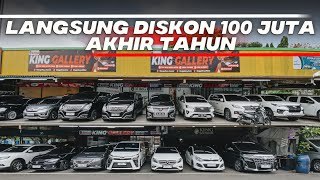 TURUN HARGA SAMPAI 100 JUTA MOBIL BEKAS DIESEL TERBAIK DI SHOWROOM KING GALLERY KEMAYORAN JAKARTA [upl. by Accever]