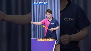 Backhand Topspin Against Backspin  tabletennis [upl. by Nellaf107]