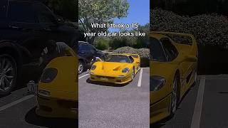 What a 15 year old car looks like carcommunity oldcars montereycarweek [upl. by Anassor438]