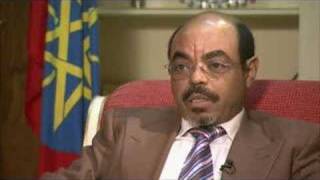 Talk to Jazeera  Meles Zenawi  22 Nov 07  Part 1 [upl. by Engvall]