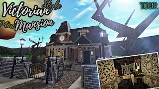 Victorian Style Mini Mansion  Tour  Bloxburg ROBLOX [upl. by Eiddet]