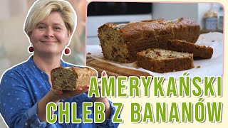 Chlebek bananowy  prosty przepis na pyszne ciasto z bakaliami [upl. by Yerhcaz]