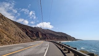 Pacific Coast Hwy Point Mugu to Malibu [upl. by Nytsyrk23]