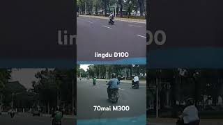 70MAI M300 VS LINGDU D100 dashcam versus [upl. by Alleroif]