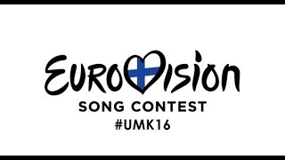 Eurovision Finland 2016  My Top 1018  UMK 2016 [upl. by Ettenowtna]