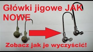 Jak w prosty i szybki sposób wyczyścić stare i brudne główki jigowe  Szybkie porady odcinek 1 [upl. by Larry]