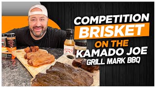 Competition Brisket  Tutorial  Kamado Joe  Grillahollics  KosmosQ [upl. by Ordep]