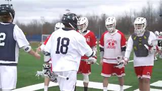 Ithaca College Mens Lacrosse vs Cortland Highlights 2018 [upl. by Dinnie913]