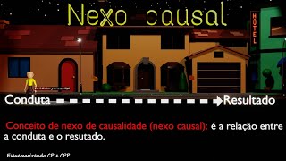 O QUE É NEXO DE CAUSALIDADE NEXO CAUSAL [upl. by Sela230]