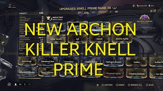 Warframe  New Archon Killer Knell Prime October 2023 [upl. by Queri]