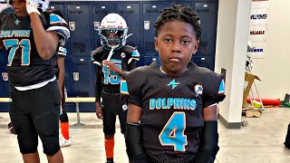 Almighty Chance II  Pee Wee football highlights  2023 Tri City Dolphins  PinoleCa [upl. by Nived416]