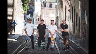 Lisbon Skateboard Tour  Blue Tomato [upl. by Atirac462]