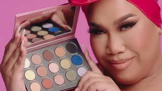 ONESIZE BEAUTY  How to Use PATRICK STARRR VISIONARY Eyeshadow Palette [upl. by Oriaj]