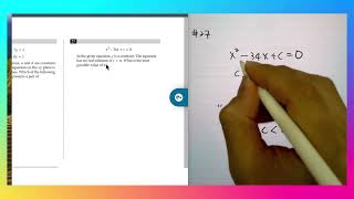 SAT Exam 1 Module 2 Math Problem 27 [upl. by Aiker]