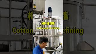 Cottonseed oilsunflower seedpeanut mustard soya sesame oil press manchine refining manchine [upl. by Arianne]