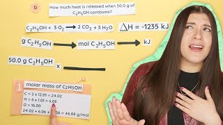 Enthalpy Stoichiometry Part 2 How to Find Heat Released [upl. by Chester]