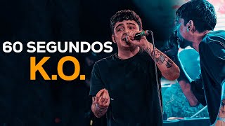 ¡SOLO necesitaron 60 SEGUNDOS  Batallas De Gallos Freestyle Rap [upl. by Landau474]