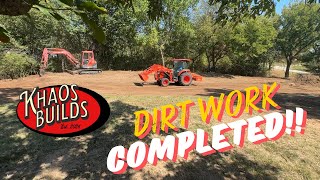 30x70 Metal Shop Build Dirt Work and Pad Development EP2 [upl. by Steinberg]