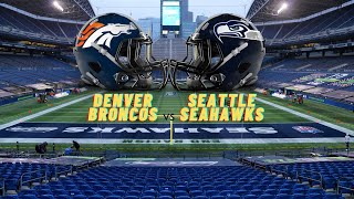 Seattle Seahawks vs Denver Broncos seahawks broncos nflfootball [upl. by Scherman]