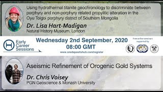 ODH042 Aseismic refinement of Orogenic Gold systems – Chris Voisey [upl. by Catherin]