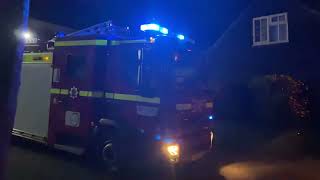 Rare  On Call Firefighter’s Responding  Oxfordshire Fire And Rescue Service Responding [upl. by Adlare]