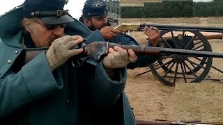 LIVE FIRE Henry Sharps Spencer and Springfield rifles [upl. by Ialohcin555]