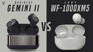 Devialet Gemini II VS Sony WF1000XM5 [upl. by Hyman]