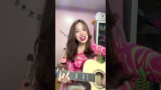 မောင့်ဆေးကျောင်းသူ  cover by Shwe Nan Htet 🤍 coversong guitar [upl. by Annawoj]