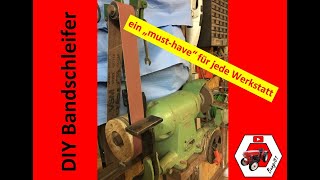 DIY Bandschleifer für die Schleifmaschine  ein musthave für jede Werkstatt  Werkstatt Hacks [upl. by Nordgren226]